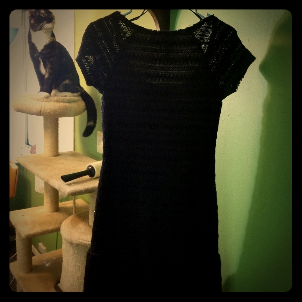 Free People little black dress!